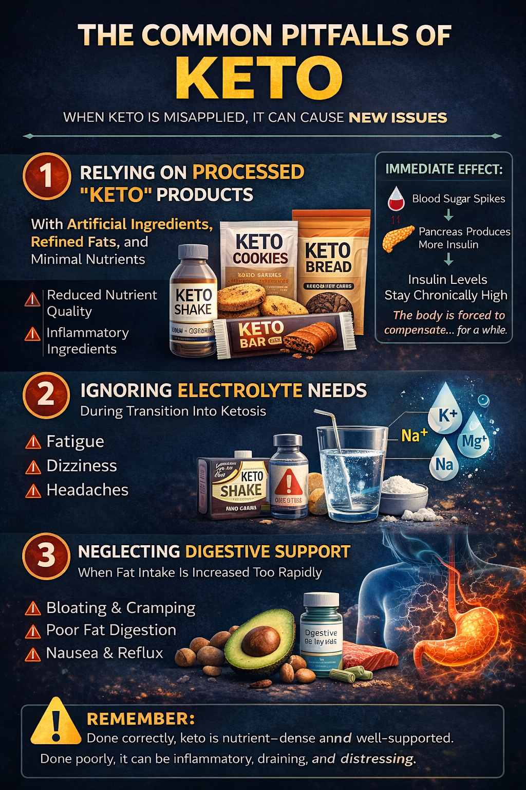 Common keto pitfalls