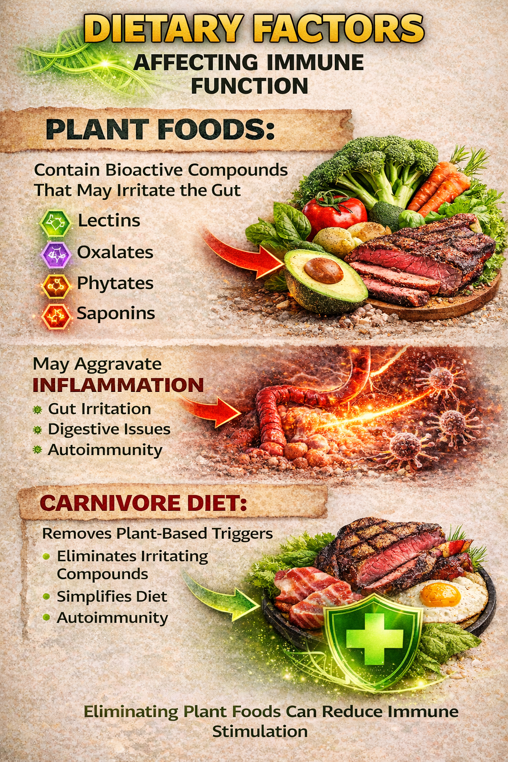 Dietary Factors affecting immune