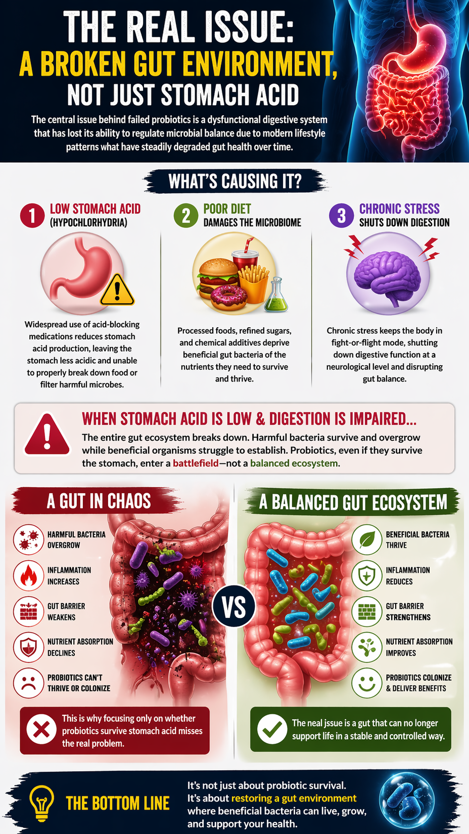 Gut health survival