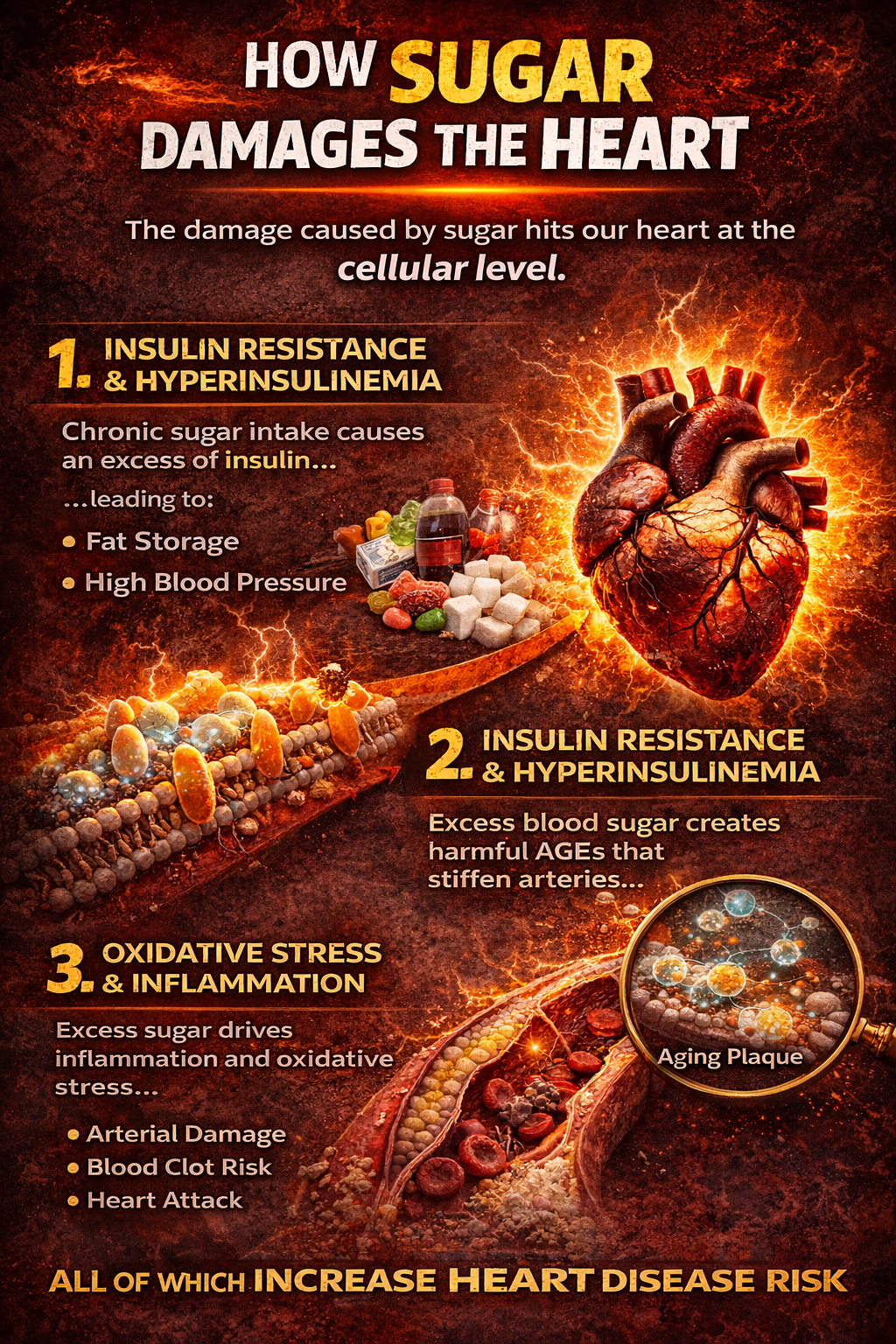 How sugar impacts heart health