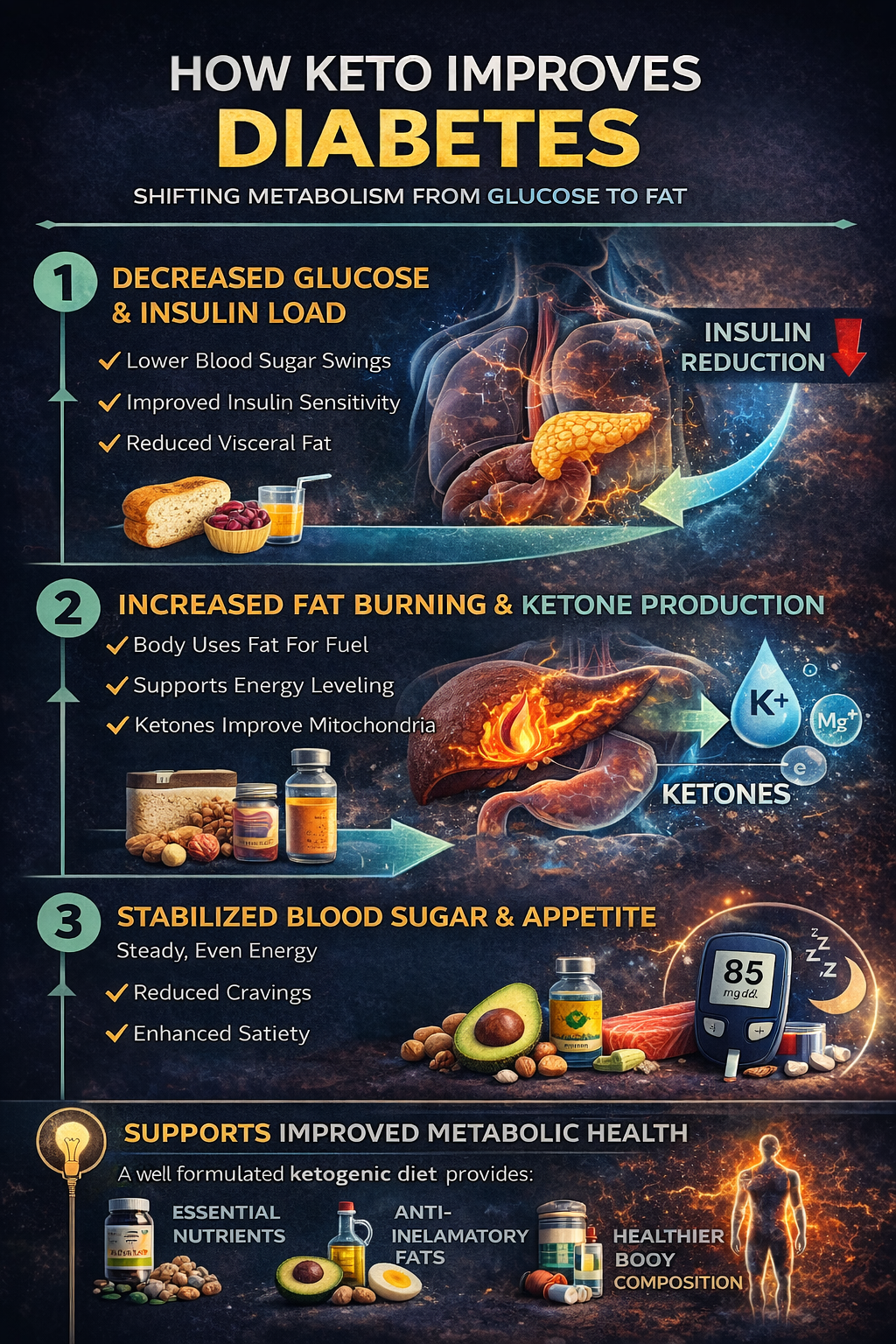 Keto's impact on diabetes management