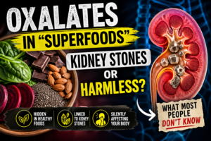 Oxalates in superfoods kidney stone risk