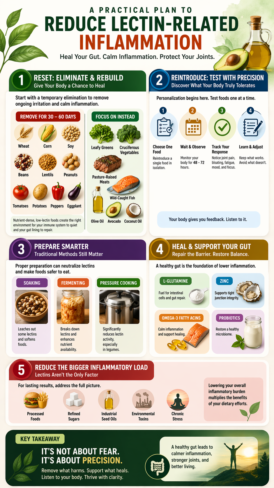 Reducing inflammation with a precision plan