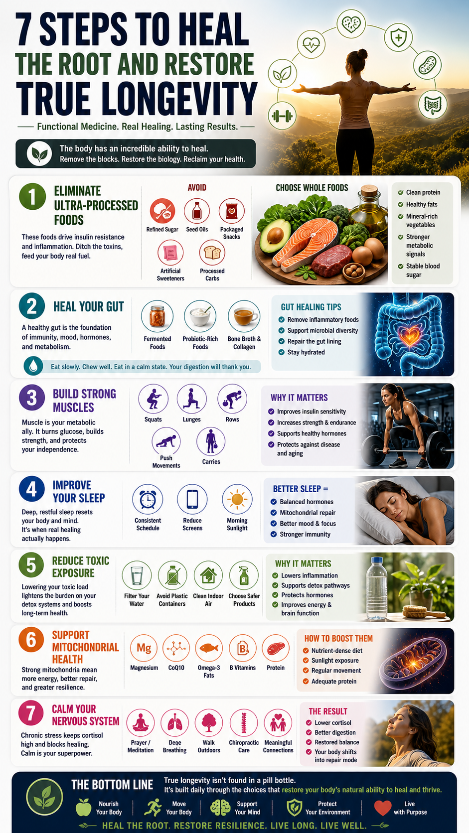7 steps to heal your body