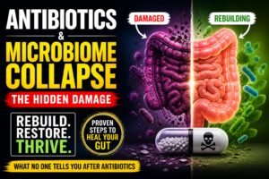 Gut health rebuild after antibiotics collapse