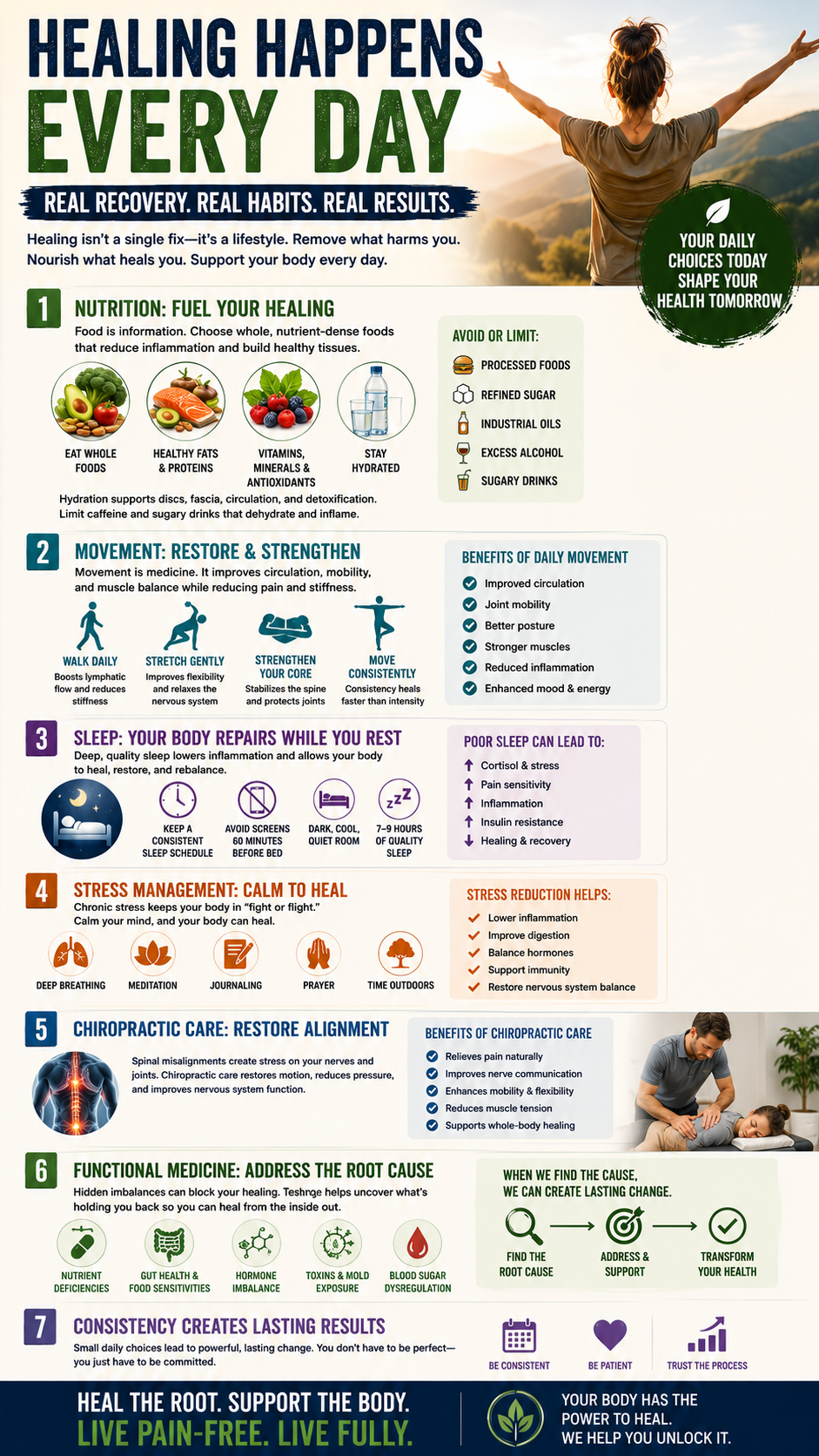 Healing happens a guide to wellness