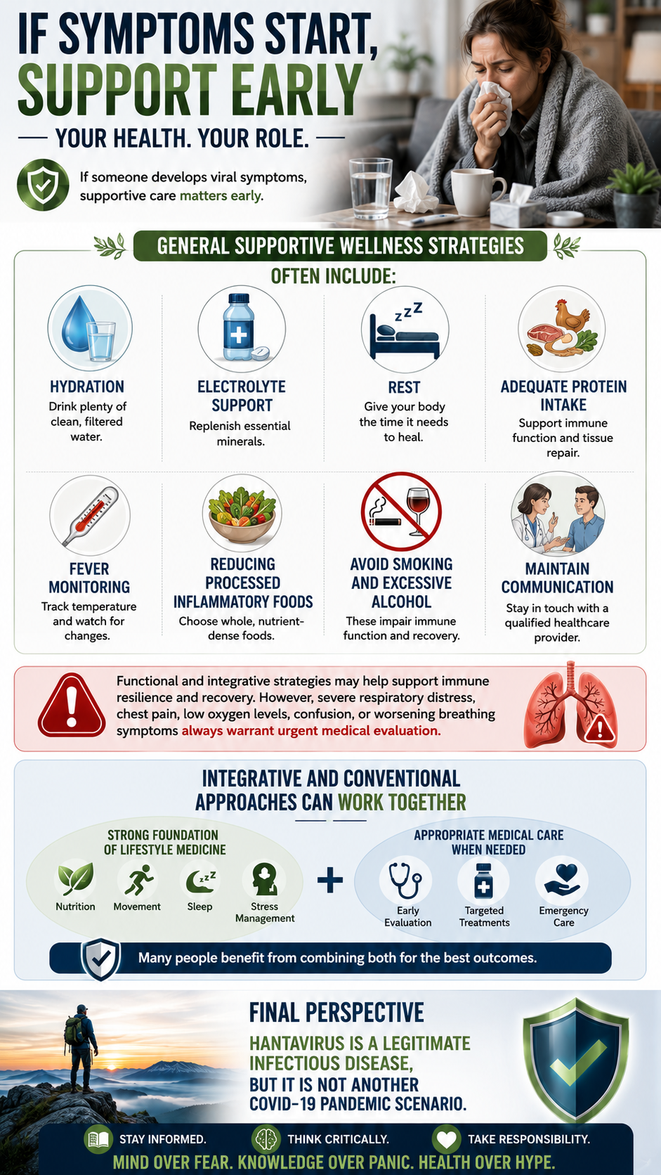 Health guide supporting wellness early