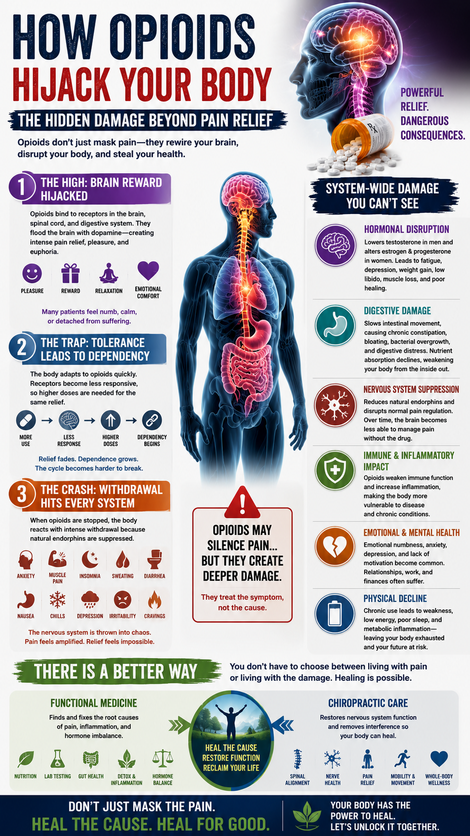 The hidden dangers of opioids
