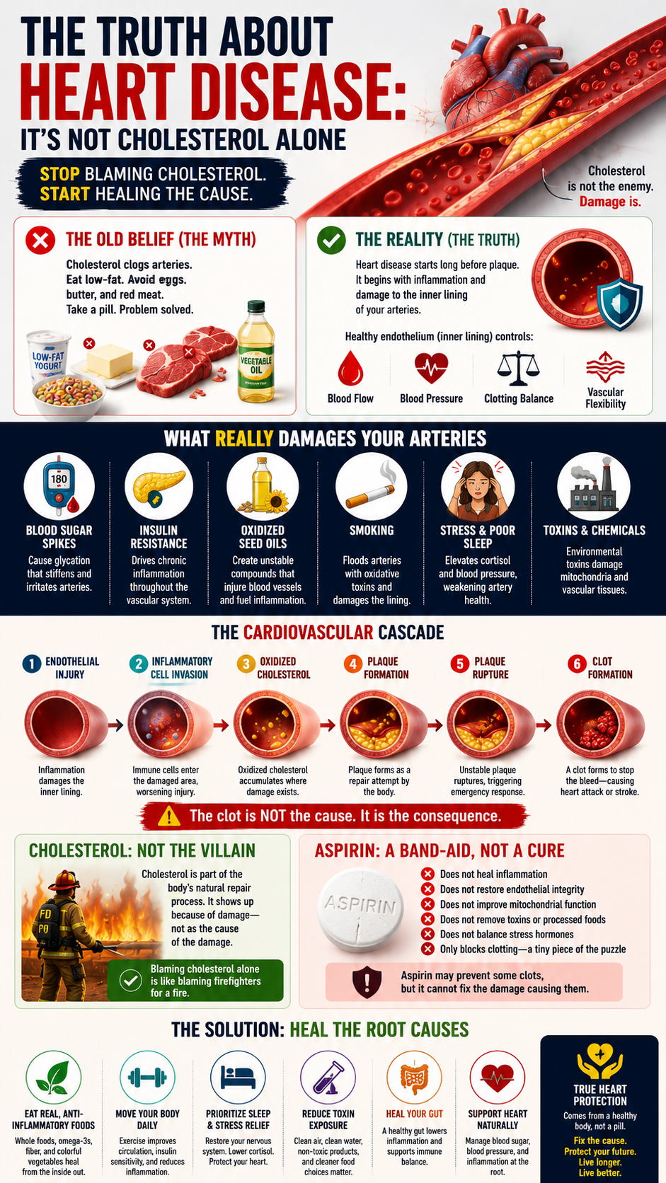 The truth about heart disease