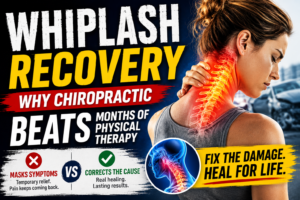 Whiplash recovery with chiropractic care