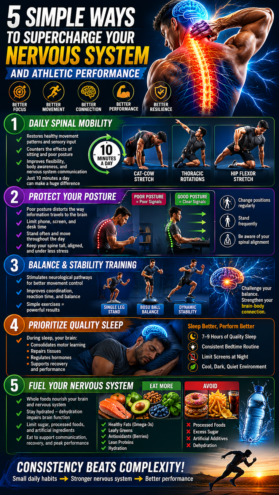 5 ways to boost performance and focus
