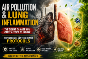 The Great Environmental Shift Nobody Talks About Few people can identify the exact moment when the air changed. There was no headline announcing that the atmosphere surrounding humanity had entered a new era. No government agency declared that every future breath would carry a biological cost. The transformation happened gradually, unfolding across decades as industrialization expanded, automobiles multiplied, cities grew, manufacturing accelerated, and synthetic chemicals became woven into everyday life. By the time scientists began measuring the consequences, the world had already become immersed in one of the largest environmental experiments in human history. For most of human existence, people breathed air shaped primarily by natural forces. Dust storms swept across deserts. Wildfires occasionally filled the sky with smoke. Pollen drifted through forests and grasslands during seasonal changes. Although these exposures challenged the respiratory system, they occurred within ecosystems that allowed periods of recovery. Modern air presents an entirely different challenge. Today, microscopic particles from vehicle exhaust, industrial emissions, construction materials, agricultural chemicals, wildfire smoke, and synthetic compounds circulate continuously through the atmosphere. Many are invisible. Most are odorless. Yet each possesses the ability to interact with the body at a cellular level. The conversation surrounding air pollution often focuses on environmental concerns, climate issues, or public policy. While those discussions matter, they frequently overlook a more immediate question. What happens inside the human body every time polluted air enters the lungs? The answer reveals why respiratory disease, chronic inflammation, oxidative stress, and numerous chronic health conditions continue to rise despite remarkable advances in modern medicine. The true danger of air pollution does not begin in the sky. It begins in the tissues that must process every breath. The Lungs Were Never Designed for the Modern Atmosphere The human respiratory system represents one of the most sophisticated biological structures ever created. Every day, the lungs process thousands of gallons of air while simultaneously extracting oxygen and removing carbon dioxide. This exchange occurs across millions of microscopic air sacs known as alveoli. Together, these structures create an enormous surface area that allows efficient transfer of gases between the lungs and bloodstream. Nature equipped the respiratory system with impressive defenses. Tiny hair-like structures called cilia continuously sweep debris away from sensitive tissues. Mucus traps foreign particles before they travel deeper into the lungs. Specialized immune cells patrol the airways and respond quickly to potential threats. Antioxidant systems neutralize harmful compounds before significant damage occurs. These mechanisms evolved over thousands of generations to manage naturally occurring environmental challenges. Modern pollution overwhelms many of these defenses. Fine particulate matter, often called PM2.5, measures less than 2.5 micrometers in diameter. To appreciate its size, consider that a human hair appears roughly thirty times wider. These particles easily bypass many protective barriers and travel deep into respiratory tissues. Once they reach the alveoli, the body's defense systems face a challenge they were never designed to handle continuously. Unlike occasional environmental exposures, modern pollution often arrives every day. Commuters inhale vehicle emissions during traffic. Office workers encounter indoor air contaminants from furniture, flooring materials, and ventilation systems. Homeowners breathe volatile compounds released from cleaning products and synthetic fragrances. Residents in wildfire-prone regions experience seasonal smoke exposure that can persist for weeks. The lungs rarely receive an opportunity to fully recover before the next wave of pollutants arrives. The Silent Fire of Lung Inflammation Inflammation serves an essential purpose. Without it, the body could not respond effectively to injury, infection, or environmental threats. Problems emerge when inflammation remains active long after the initial threat appears. Air pollution creates exactly this scenario. When pollutants enter the lungs, immune cells immediately recognize them as foreign substances. Macrophages attempt to engulf and remove the particles. Chemical messengers recruit additional immune cells into the area. Blood flow increases. Inflammatory compounds flood surrounding tissues. These responses help protect the lungs from immediate harm. Repeated exposure changes everything. Pollutants continue entering the respiratory system before previous inflammation has fully resolved. The immune system shifts into a state of constant activation. Instead of functioning like a temporary emergency response team, inflammatory pathways begin operating around the clock. Airway tissues become increasingly irritated. Mucus production rises. Sensitivity increases. Breathing efficiency gradually declines. Many people never notice this process during its early stages. The lungs possess remarkable reserve capacity. Symptoms often appear only after years of chronic irritation. Persistent throat clearing, morning congestion, exercise intolerance, recurring respiratory infections, and chronic coughing may develop gradually. Because the progression occurs slowly, many individuals attribute these changes to aging rather than recognizing them as signs of ongoing inflammation. Oxidative Stress: The Real Engine Behind the Damage Inflammation tells only part of the story. Behind nearly every pollution-related health problem lies oxidative stress, a process that accelerates cellular damage throughout the body. Every cell generates free radicals during normal metabolism. These unstable molecules can damage proteins, cell membranes, mitochondria, and DNA if left unchecked. Fortunately, the body possesses an extensive antioxidant network designed to neutralize free radicals before they cause significant harm. Health depends upon maintaining balance between free radical production and antioxidant protection. Air pollution dramatically disrupts this balance. Diesel exhaust, ozone, industrial chemicals, smoke particles, and heavy metals stimulate excessive free radical formation. Antioxidant reserves become depleted as the body struggles to keep pace with the increased demand. The result is widespread oxidative stress that extends far beyond the lungs. Imagine leaving a metal structure exposed to moisture for years. Corrosion develops gradually, weakening the structure long before visible damage appears. Oxidative stress operates similarly. Cellular damage accumulates quietly. Repair mechanisms become overwhelmed. Tissue resilience declines. Aging accelerates. The consequences often emerge years after the process begins. Mitochondria suffer particularly severe effects. These cellular power plants generate the energy required for repair, detoxification, and normal function. Pollution-induced oxidative stress impairs mitochondrial performance, reducing energy production while increasing vulnerability to further injury. Many individuals living in polluted environments report fatigue, reduced stamina, slower recovery, and diminished resilience. Mitochondrial dysfunction helps explain why these symptoms frequently accompany chronic respiratory complaints. When Lung Inflammation Becomes a Whole-Body Problem Many people assume pollutants remain confined to the respiratory system. Research increasingly demonstrates otherwise. Ultrafine particles can cross respiratory barriers and enter circulation. Once inside the bloodstream, they gain access to virtually every organ system. Inflammatory compounds produced within the lungs also travel throughout the body. The cardiovascular system often experiences significant consequences. Chronic inflammation can impair blood vessel function, increase oxidative stress within arterial walls, and contribute to vascular dysfunction. Researchers continue documenting relationships between air pollution and cardiovascular disease, hypertension, and impaired circulation. The nervous system remains vulnerable as well. Emerging evidence suggests that environmental pollutants may influence memory, mood, cognitive performance, and long-term neurological health. Inflammatory compounds generated by pollution can alter communication pathways throughout the brain and nervous system. Metabolic function frequently suffers under conditions of chronic inflammation. Insulin signaling may become less efficient. Energy production declines. Recovery slows. The body devotes increasing resources toward managing environmental stress rather than supporting optimal function. This widespread impact explains why air pollution should never be viewed solely as a lung issue. It represents a systemic challenge affecting multiple aspects of human health. Why Modern Antioxidant Defenses Are Failing The human body possesses powerful antioxidant systems, yet many individuals struggle to maintain adequate protection. Modern lifestyles contribute significantly to this problem. Nutrient deficiencies remain surprisingly common. Antioxidant systems require vitamins, minerals, amino acids, and plant compounds to function effectively. Processed foods often provide calories without supplying the nutrients necessary for cellular defense. Poor dietary choices gradually weaken the body's ability to respond to environmental stressors. Chronic psychological stress creates another challenge. Elevated stress hormones increase inflammation and oxidative burden throughout the body. Sleep deprivation compounds the problem by reducing antioxidant regeneration and impairing tissue repair. Sedentary lifestyles further diminish resilience by weakening mitochondrial function and reducing metabolic flexibility. Environmental toxins rarely arrive alone. Many individuals face simultaneous exposure to pollution, processed foods, chronic stress, poor sleep, chemical contaminants, and sedentary behavior. Each factor increases demand upon antioxidant systems. Eventually, the cumulative burden exceeds the body's capacity to adapt. Rebuilding the Antioxidant Shield Protecting the lungs requires more than avoiding pollution. Complete avoidance is rarely possible. A more practical strategy involves strengthening the body's natural defense systems so they can respond more effectively to environmental challenges. Glutathione sits at the center of this defense network. Often called the master antioxidant, glutathione participates in detoxification, immune regulation, and cellular protection. Pollution exposure rapidly consumes glutathione reserves because neutralizing free radicals requires constant antioxidant activity. Supporting glutathione production therefore becomes a foundational strategy for protecting respiratory tissues. Foods rich in sulfur-containing compounds help provide the raw materials necessary for glutathione synthesis. Garlic, onions, eggs, and cruciferous vegetables contribute important building blocks. Adequate protein intake supplies amino acids required for antioxidant production. Without sufficient protein, the body struggles to maintain optimal glutathione levels. Vitamin C serves as another critical component of respiratory defense. Lung tissue naturally concentrates vitamin C because of its constant exposure to oxidative stress. This nutrient helps neutralize free radicals while supporting immune function and tissue repair. Consistent intake from fruits and vegetables provides ongoing support during periods of environmental exposure. Polyphenols found in colorful plant foods offer additional protection. Berries, green tea, herbs, spices, and deeply pigmented vegetables contain compounds that support antioxidant pathways. Many of these compounds activate genes involved in cellular defense, encouraging the body to strengthen its own protective systems. Omega-3 fatty acids also deserve attention because they help regulate inflammatory responses. Healthy cell membranes rely upon adequate omega-3 intake. When inflammation becomes excessive, these beneficial fats help restore balance and support tissue resilience. Turning the Home Into a Recovery Environment The majority of people spend most of their time indoors. Improving indoor air quality therefore provides one of the most practical opportunities for reducing exposure. High-quality air filtration can significantly reduce particulate matter circulating through the home. Proper maintenance of heating and cooling systems improves ventilation while reducing contaminant accumulation. Reducing the use of artificial fragrances, harsh cleaning products, and unnecessary chemical sprays can further decrease indoor pollution levels. Mold prevention remains equally important. Moisture problems create environments where mold spores thrive, increasing respiratory irritation and immune activation. Addressing leaks, improving ventilation, and controlling humidity help reduce this burden. Indoor environments should support recovery rather than contribute additional stress. Every reduction in exposure gives antioxidant systems greater opportunity to restore balance and repair damage. A Future Built on Resilience Air pollution will likely remain a defining health challenge of the twenty-first century. Industrial growth continues. Urbanization expands. Environmental exposures persist. Waiting for the atmosphere to become perfect is unrealistic. Building a stronger body offers a far more practical solution. The lungs possess extraordinary healing potential when given adequate support. Antioxidant systems, immune defenses, and repair mechanisms work continuously to preserve respiratory health. Supporting these systems through nutrient-dense foods, restorative sleep, regular movement, stress management, and cleaner living environments strengthens the body's ability to adapt. Every breath represents an interaction between the external world and the internal biology that sustains life. While modern air presents challenges previous generations never faced, the body retains remarkable capacity for resilience. Strengthening that resilience may be one of the most important health investments a person can make. Healthy lungs support energy, vitality, immunity, and longevity. Protecting them requires understanding not only the dangers of pollution but also the extraordinary defenses already built into the human body.