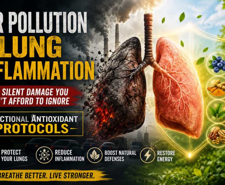 The Great Environmental Shift Nobody Talks About Few people can identify the exact moment when the air changed. There was no headline announcing that the atmosphere surrounding humanity had entered a new era. No government agency declared that every future breath would carry a biological cost. The transformation happened gradually, unfolding across decades as industrialization expanded, automobiles multiplied, cities grew, manufacturing accelerated, and synthetic chemicals became woven into everyday life. By the time scientists began measuring the consequences, the world had already become immersed in one of the largest environmental experiments in human history. For most of human existence, people breathed air shaped primarily by natural forces. Dust storms swept across deserts. Wildfires occasionally filled the sky with smoke. Pollen drifted through forests and grasslands during seasonal changes. Although these exposures challenged the respiratory system, they occurred within ecosystems that allowed periods of recovery. Modern air presents an entirely different challenge. Today, microscopic particles from vehicle exhaust, industrial emissions, construction materials, agricultural chemicals, wildfire smoke, and synthetic compounds circulate continuously through the atmosphere. Many are invisible. Most are odorless. Yet each possesses the ability to interact with the body at a cellular level. The conversation surrounding air pollution often focuses on environmental concerns, climate issues, or public policy. While those discussions matter, they frequently overlook a more immediate question. What happens inside the human body every time polluted air enters the lungs? The answer reveals why respiratory disease, chronic inflammation, oxidative stress, and numerous chronic health conditions continue to rise despite remarkable advances in modern medicine. The true danger of air pollution does not begin in the sky. It begins in the tissues that must process every breath. The Lungs Were Never Designed for the Modern Atmosphere The human respiratory system represents one of the most sophisticated biological structures ever created. Every day, the lungs process thousands of gallons of air while simultaneously extracting oxygen and removing carbon dioxide. This exchange occurs across millions of microscopic air sacs known as alveoli. Together, these structures create an enormous surface area that allows efficient transfer of gases between the lungs and bloodstream. Nature equipped the respiratory system with impressive defenses. Tiny hair-like structures called cilia continuously sweep debris away from sensitive tissues. Mucus traps foreign particles before they travel deeper into the lungs. Specialized immune cells patrol the airways and respond quickly to potential threats. Antioxidant systems neutralize harmful compounds before significant damage occurs. These mechanisms evolved over thousands of generations to manage naturally occurring environmental challenges. Modern pollution overwhelms many of these defenses. Fine particulate matter, often called PM2.5, measures less than 2.5 micrometers in diameter. To appreciate its size, consider that a human hair appears roughly thirty times wider. These particles easily bypass many protective barriers and travel deep into respiratory tissues. Once they reach the alveoli, the body's defense systems face a challenge they were never designed to handle continuously. Unlike occasional environmental exposures, modern pollution often arrives every day. Commuters inhale vehicle emissions during traffic. Office workers encounter indoor air contaminants from furniture, flooring materials, and ventilation systems. Homeowners breathe volatile compounds released from cleaning products and synthetic fragrances. Residents in wildfire-prone regions experience seasonal smoke exposure that can persist for weeks. The lungs rarely receive an opportunity to fully recover before the next wave of pollutants arrives. The Silent Fire of Lung Inflammation Inflammation serves an essential purpose. Without it, the body could not respond effectively to injury, infection, or environmental threats. Problems emerge when inflammation remains active long after the initial threat appears. Air pollution creates exactly this scenario. When pollutants enter the lungs, immune cells immediately recognize them as foreign substances. Macrophages attempt to engulf and remove the particles. Chemical messengers recruit additional immune cells into the area. Blood flow increases. Inflammatory compounds flood surrounding tissues. These responses help protect the lungs from immediate harm. Repeated exposure changes everything. Pollutants continue entering the respiratory system before previous inflammation has fully resolved. The immune system shifts into a state of constant activation. Instead of functioning like a temporary emergency response team, inflammatory pathways begin operating around the clock. Airway tissues become increasingly irritated. Mucus production rises. Sensitivity increases. Breathing efficiency gradually declines. Many people never notice this process during its early stages. The lungs possess remarkable reserve capacity. Symptoms often appear only after years of chronic irritation. Persistent throat clearing, morning congestion, exercise intolerance, recurring respiratory infections, and chronic coughing may develop gradually. Because the progression occurs slowly, many individuals attribute these changes to aging rather than recognizing them as signs of ongoing inflammation. Oxidative Stress: The Real Engine Behind the Damage Inflammation tells only part of the story. Behind nearly every pollution-related health problem lies oxidative stress, a process that accelerates cellular damage throughout the body. Every cell generates free radicals during normal metabolism. These unstable molecules can damage proteins, cell membranes, mitochondria, and DNA if left unchecked. Fortunately, the body possesses an extensive antioxidant network designed to neutralize free radicals before they cause significant harm. Health depends upon maintaining balance between free radical production and antioxidant protection. Air pollution dramatically disrupts this balance. Diesel exhaust, ozone, industrial chemicals, smoke particles, and heavy metals stimulate excessive free radical formation. Antioxidant reserves become depleted as the body struggles to keep pace with the increased demand. The result is widespread oxidative stress that extends far beyond the lungs. Imagine leaving a metal structure exposed to moisture for years. Corrosion develops gradually, weakening the structure long before visible damage appears. Oxidative stress operates similarly. Cellular damage accumulates quietly. Repair mechanisms become overwhelmed. Tissue resilience declines. Aging accelerates. The consequences often emerge years after the process begins. Mitochondria suffer particularly severe effects. These cellular power plants generate the energy required for repair, detoxification, and normal function. Pollution-induced oxidative stress impairs mitochondrial performance, reducing energy production while increasing vulnerability to further injury. Many individuals living in polluted environments report fatigue, reduced stamina, slower recovery, and diminished resilience. Mitochondrial dysfunction helps explain why these symptoms frequently accompany chronic respiratory complaints. When Lung Inflammation Becomes a Whole-Body Problem Many people assume pollutants remain confined to the respiratory system. Research increasingly demonstrates otherwise. Ultrafine particles can cross respiratory barriers and enter circulation. Once inside the bloodstream, they gain access to virtually every organ system. Inflammatory compounds produced within the lungs also travel throughout the body. The cardiovascular system often experiences significant consequences. Chronic inflammation can impair blood vessel function, increase oxidative stress within arterial walls, and contribute to vascular dysfunction. Researchers continue documenting relationships between air pollution and cardiovascular disease, hypertension, and impaired circulation. The nervous system remains vulnerable as well. Emerging evidence suggests that environmental pollutants may influence memory, mood, cognitive performance, and long-term neurological health. Inflammatory compounds generated by pollution can alter communication pathways throughout the brain and nervous system. Metabolic function frequently suffers under conditions of chronic inflammation. Insulin signaling may become less efficient. Energy production declines. Recovery slows. The body devotes increasing resources toward managing environmental stress rather than supporting optimal function. This widespread impact explains why air pollution should never be viewed solely as a lung issue. It represents a systemic challenge affecting multiple aspects of human health. Why Modern Antioxidant Defenses Are Failing The human body possesses powerful antioxidant systems, yet many individuals struggle to maintain adequate protection. Modern lifestyles contribute significantly to this problem. Nutrient deficiencies remain surprisingly common. Antioxidant systems require vitamins, minerals, amino acids, and plant compounds to function effectively. Processed foods often provide calories without supplying the nutrients necessary for cellular defense. Poor dietary choices gradually weaken the body's ability to respond to environmental stressors. Chronic psychological stress creates another challenge. Elevated stress hormones increase inflammation and oxidative burden throughout the body. Sleep deprivation compounds the problem by reducing antioxidant regeneration and impairing tissue repair. Sedentary lifestyles further diminish resilience by weakening mitochondrial function and reducing metabolic flexibility. Environmental toxins rarely arrive alone. Many individuals face simultaneous exposure to pollution, processed foods, chronic stress, poor sleep, chemical contaminants, and sedentary behavior. Each factor increases demand upon antioxidant systems. Eventually, the cumulative burden exceeds the body's capacity to adapt. Rebuilding the Antioxidant Shield Protecting the lungs requires more than avoiding pollution. Complete avoidance is rarely possible. A more practical strategy involves strengthening the body's natural defense systems so they can respond more effectively to environmental challenges. Glutathione sits at the center of this defense network. Often called the master antioxidant, glutathione participates in detoxification, immune regulation, and cellular protection. Pollution exposure rapidly consumes glutathione reserves because neutralizing free radicals requires constant antioxidant activity. Supporting glutathione production therefore becomes a foundational strategy for protecting respiratory tissues. Foods rich in sulfur-containing compounds help provide the raw materials necessary for glutathione synthesis. Garlic, onions, eggs, and cruciferous vegetables contribute important building blocks. Adequate protein intake supplies amino acids required for antioxidant production. Without sufficient protein, the body struggles to maintain optimal glutathione levels. Vitamin C serves as another critical component of respiratory defense. Lung tissue naturally concentrates vitamin C because of its constant exposure to oxidative stress. This nutrient helps neutralize free radicals while supporting immune function and tissue repair. Consistent intake from fruits and vegetables provides ongoing support during periods of environmental exposure. Polyphenols found in colorful plant foods offer additional protection. Berries, green tea, herbs, spices, and deeply pigmented vegetables contain compounds that support antioxidant pathways. Many of these compounds activate genes involved in cellular defense, encouraging the body to strengthen its own protective systems. Omega-3 fatty acids also deserve attention because they help regulate inflammatory responses. Healthy cell membranes rely upon adequate omega-3 intake. When inflammation becomes excessive, these beneficial fats help restore balance and support tissue resilience. Turning the Home Into a Recovery Environment The majority of people spend most of their time indoors. Improving indoor air quality therefore provides one of the most practical opportunities for reducing exposure. High-quality air filtration can significantly reduce particulate matter circulating through the home. Proper maintenance of heating and cooling systems improves ventilation while reducing contaminant accumulation. Reducing the use of artificial fragrances, harsh cleaning products, and unnecessary chemical sprays can further decrease indoor pollution levels. Mold prevention remains equally important. Moisture problems create environments where mold spores thrive, increasing respiratory irritation and immune activation. Addressing leaks, improving ventilation, and controlling humidity help reduce this burden. Indoor environments should support recovery rather than contribute additional stress. Every reduction in exposure gives antioxidant systems greater opportunity to restore balance and repair damage. A Future Built on Resilience Air pollution will likely remain a defining health challenge of the twenty-first century. Industrial growth continues. Urbanization expands. Environmental exposures persist. Waiting for the atmosphere to become perfect is unrealistic. Building a stronger body offers a far more practical solution. The lungs possess extraordinary healing potential when given adequate support. Antioxidant systems, immune defenses, and repair mechanisms work continuously to preserve respiratory health. Supporting these systems through nutrient-dense foods, restorative sleep, regular movement, stress management, and cleaner living environments strengthens the body's ability to adapt. Every breath represents an interaction between the external world and the internal biology that sustains life. While modern air presents challenges previous generations never faced, the body retains remarkable capacity for resilience. Strengthening that resilience may be one of the most important health investments a person can make. Healthy lungs support energy, vitality, immunity, and longevity. Protecting them requires understanding not only the dangers of pollution but also the extraordinary defenses already built into the human body.