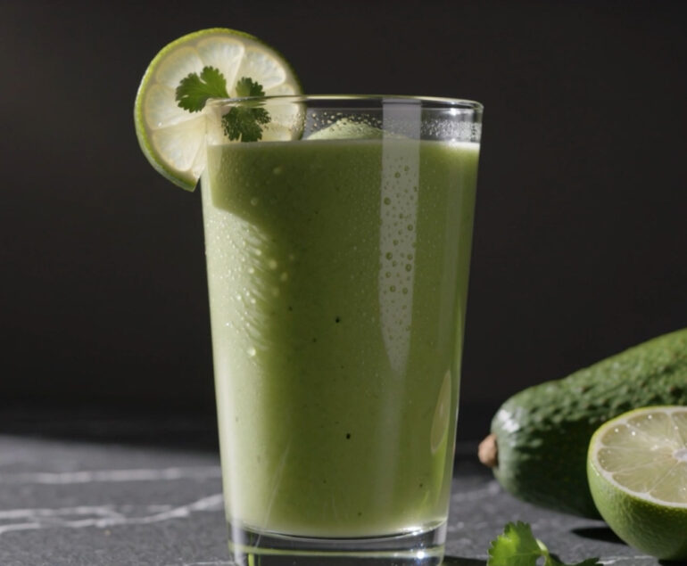 Avocado Lime Electrolyte Smoothie
