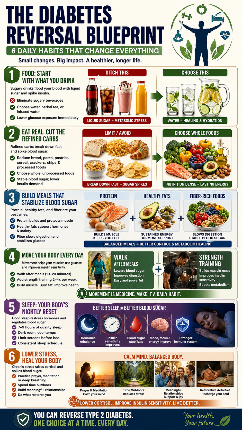 Diabetes reversal blueprint 6 daily habits