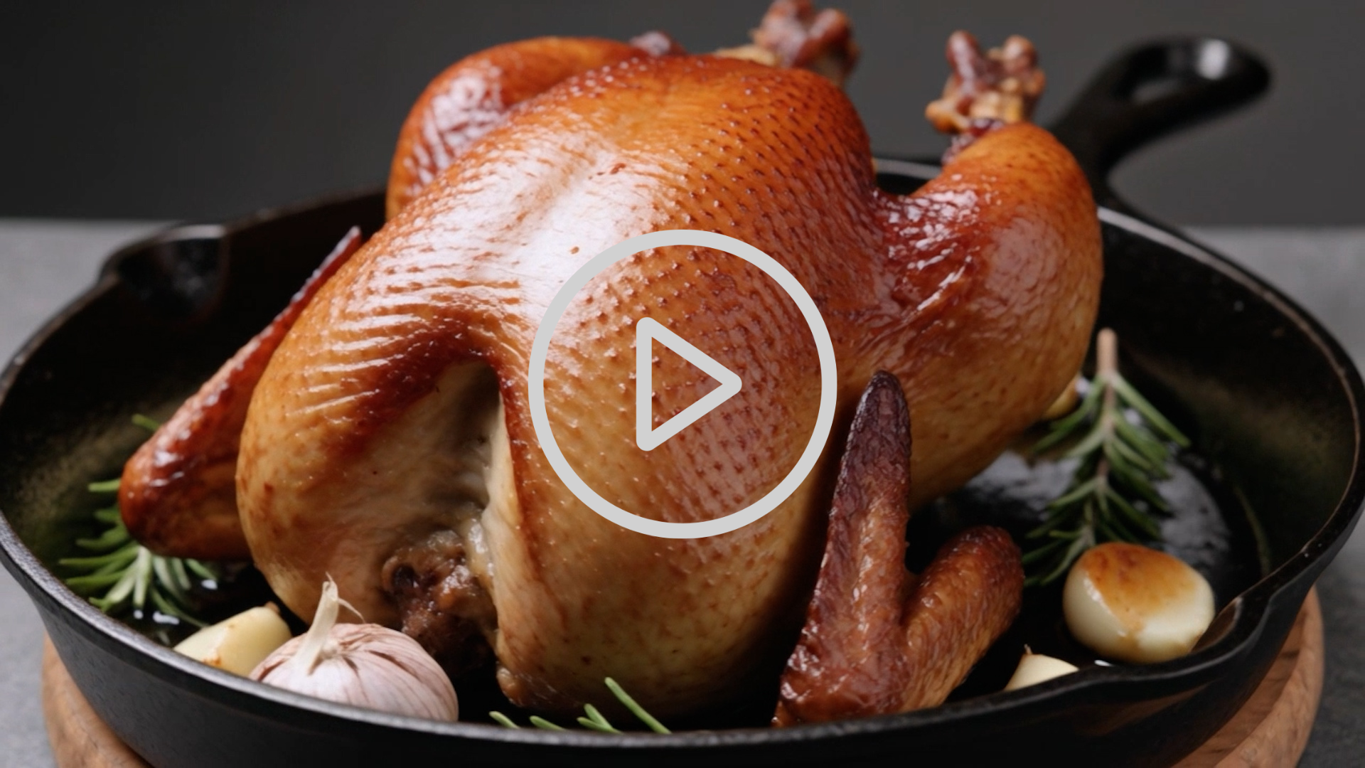 Duck Fat Roasted Chicken with Crispy Skin