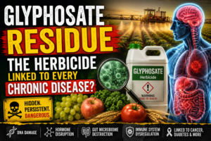 Glyphosate Hidden dangers in food