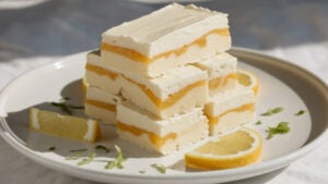 Lemon Fat Bomb Bars