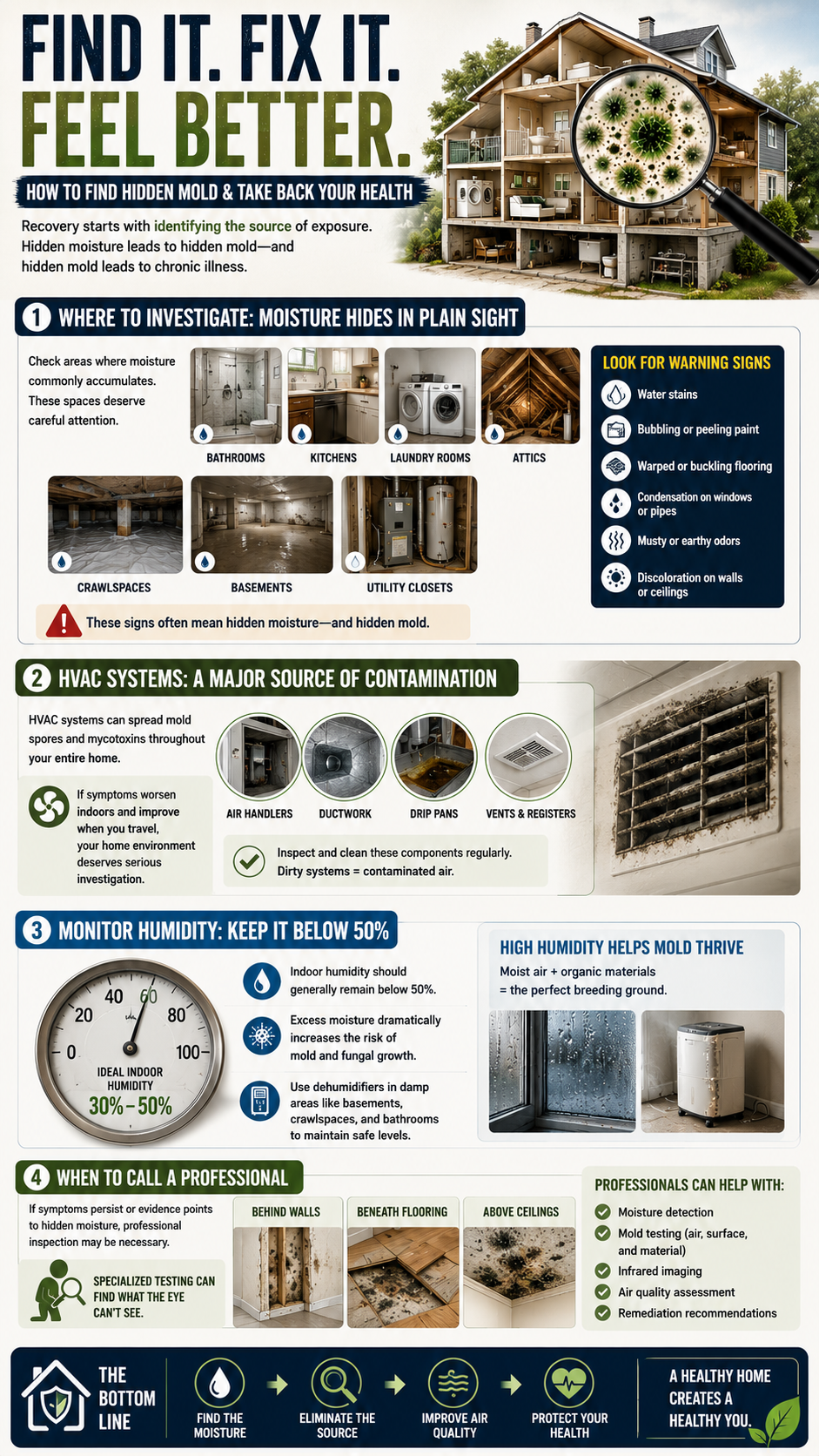 Mold detection and health guide