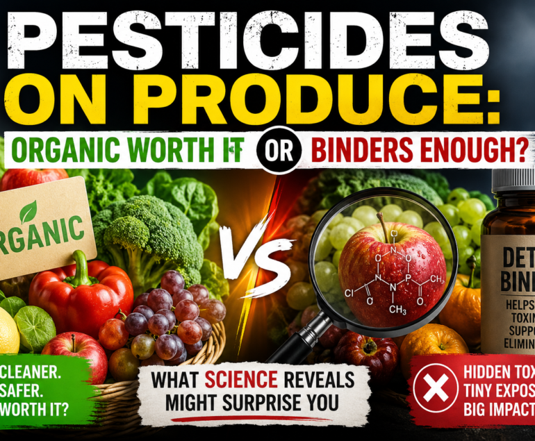 Organic vs chemical produce showdown