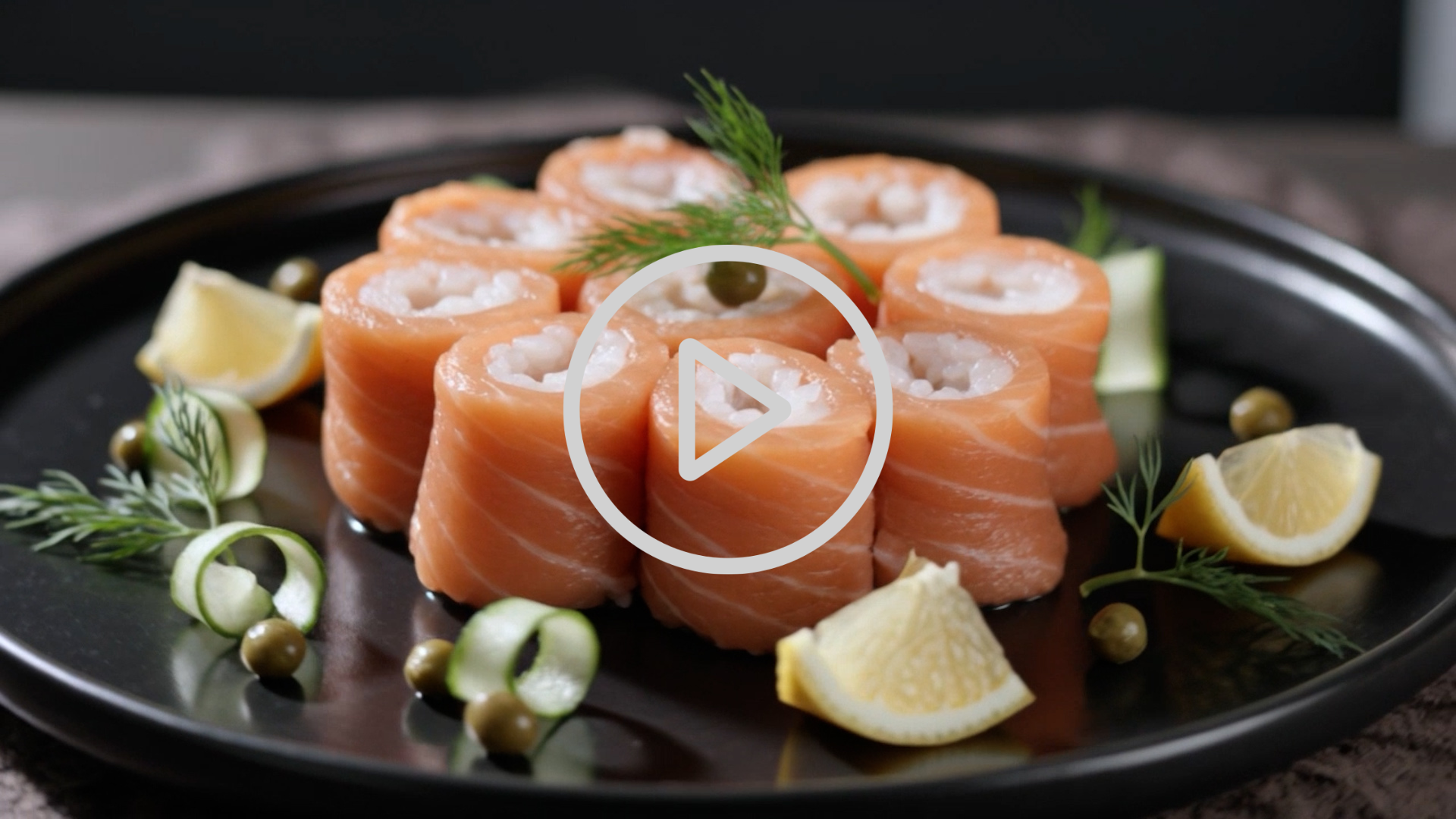 Smoked Salmon Roll-Ups with Cream Cheese