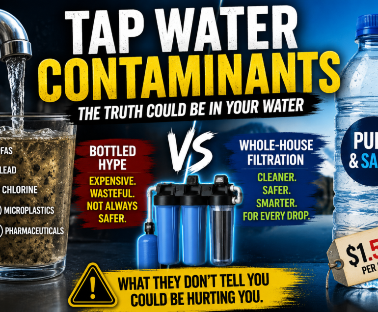 Tap water vs bottled water debate