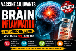 Vaccine adjuvants and brain health warning