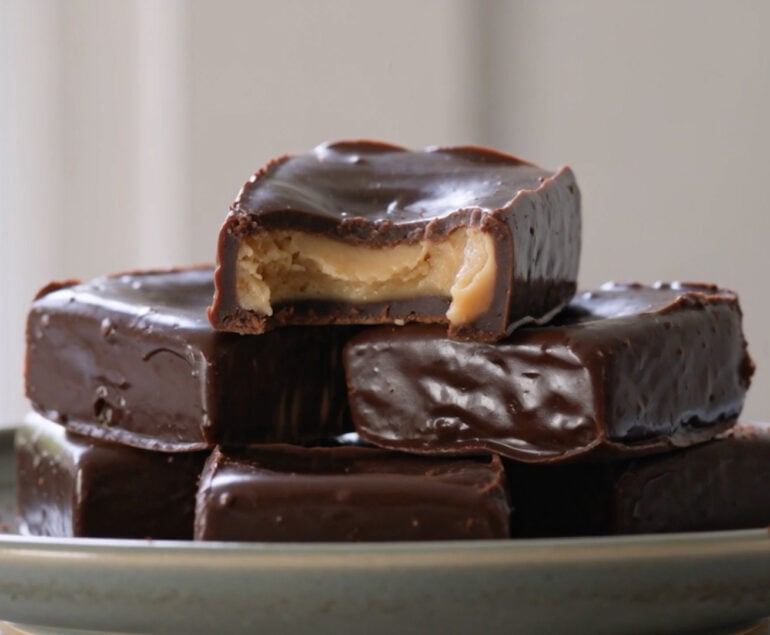 Chocolate Peanut Butter Fat Fudge