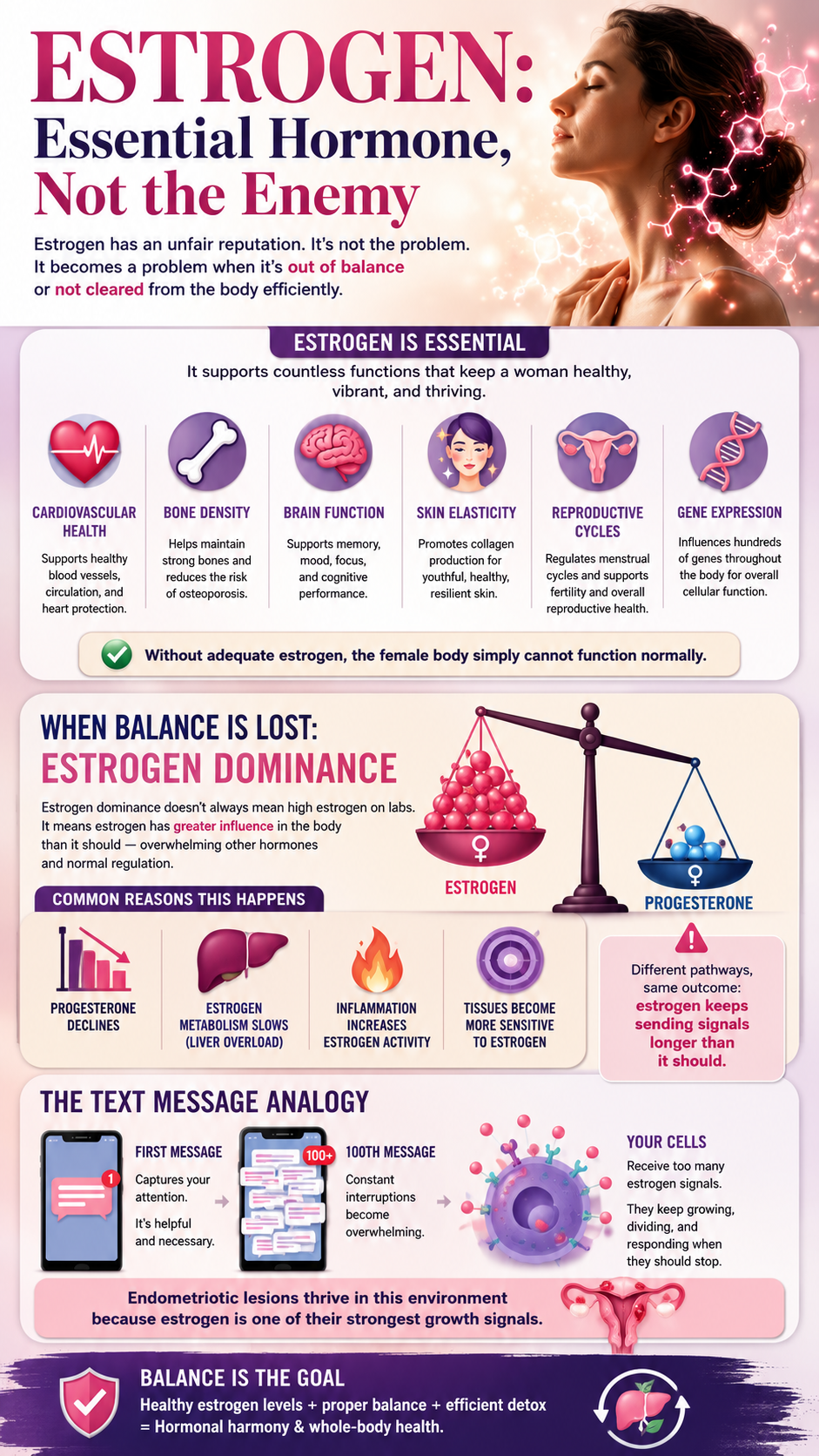 Estrogen Essential Hormone, Not the Enemy