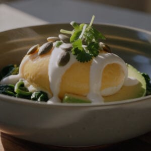 Golden turmeric Egg