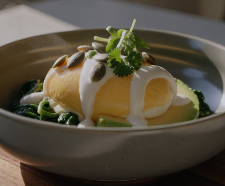 Golden turmeric Egg