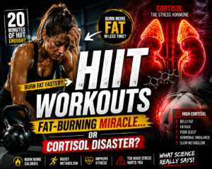 HIIT workouts and stress warning
