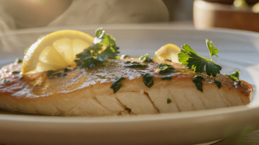 Herb Crusted Lemon Ghee