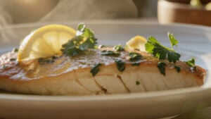 Herb Crusted Lemon Ghee