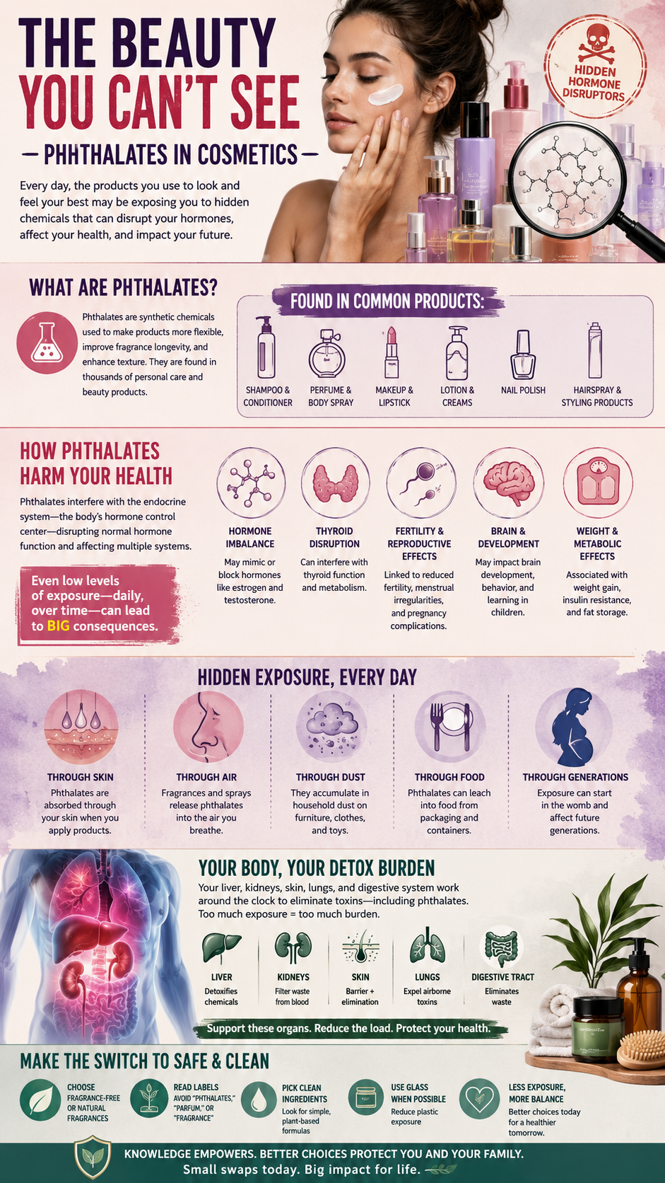 Phthalates in cosmetics hidden dangers explained