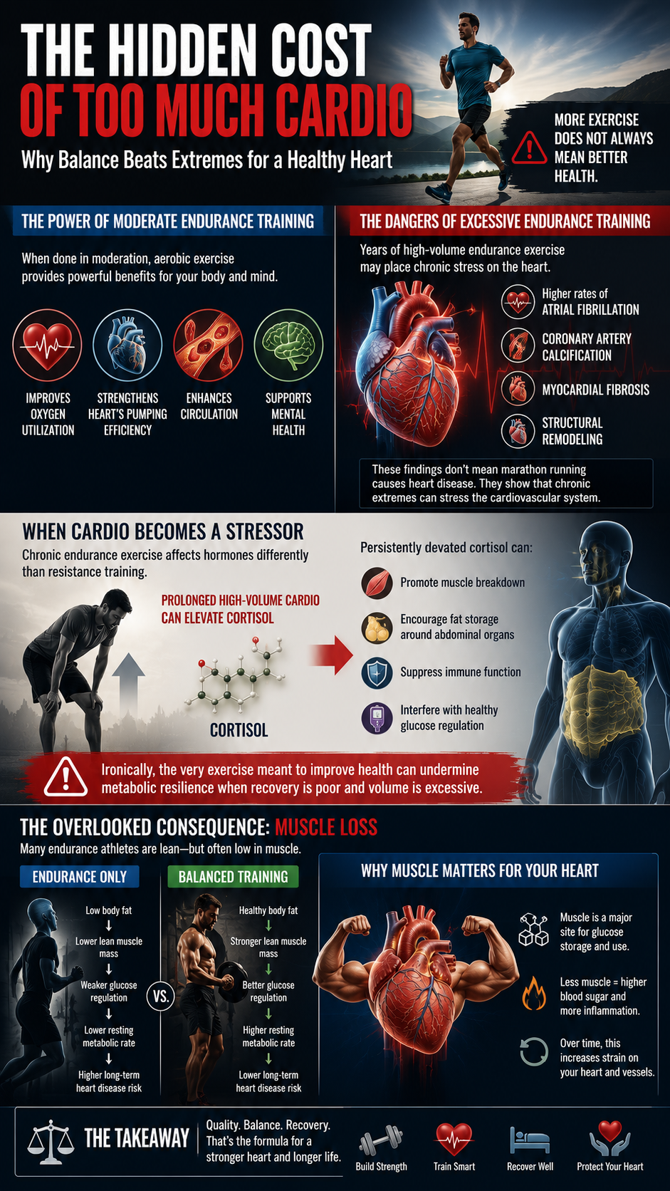 The balance for a strong heart