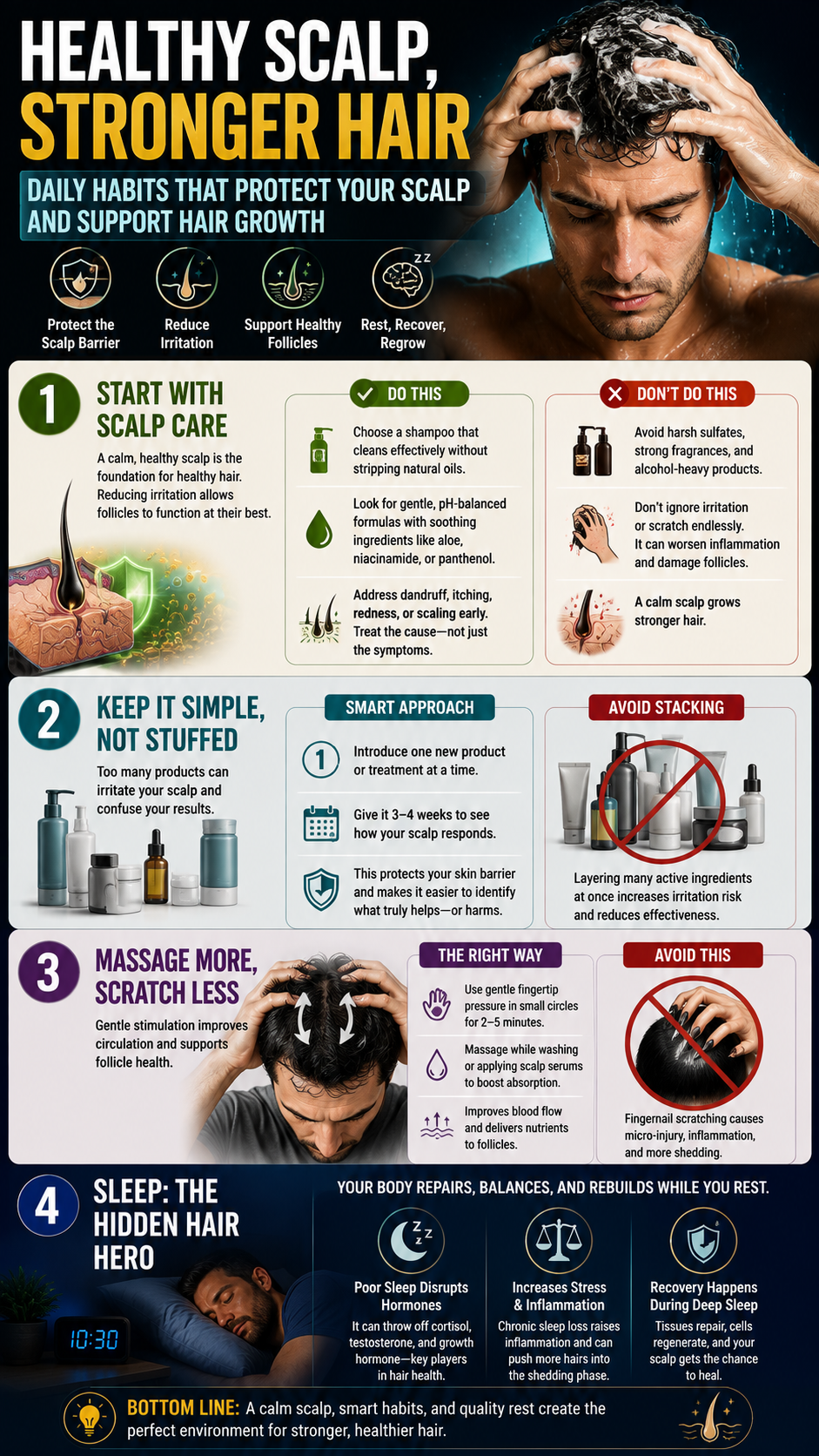 Healthy Scalp, Stronger Hair Guide