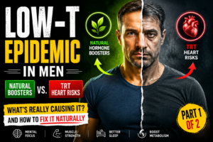 Low-T Epidemic Natural Boosters vs TRT Risks