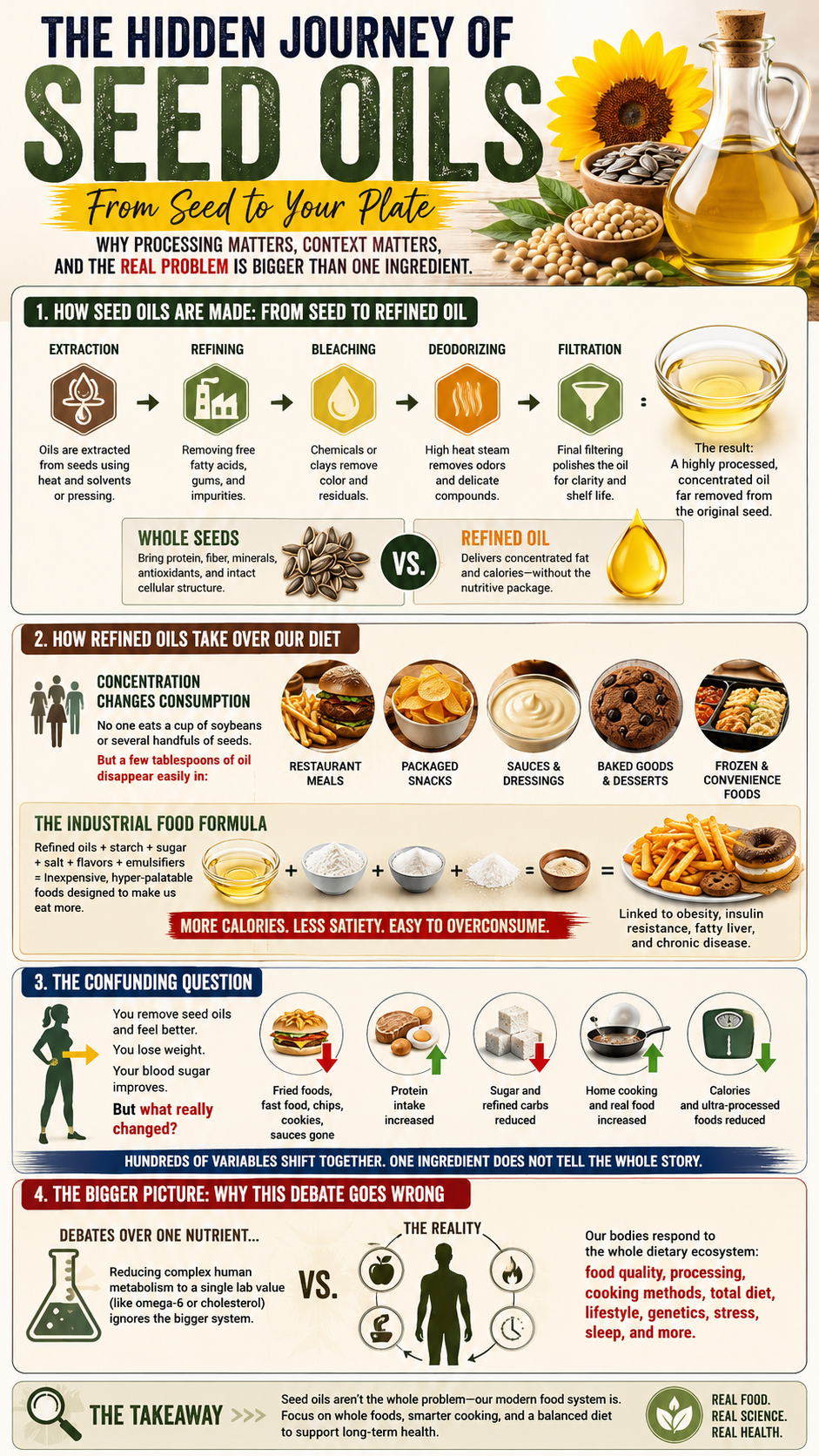 The Hidden Journey of Seed Oils