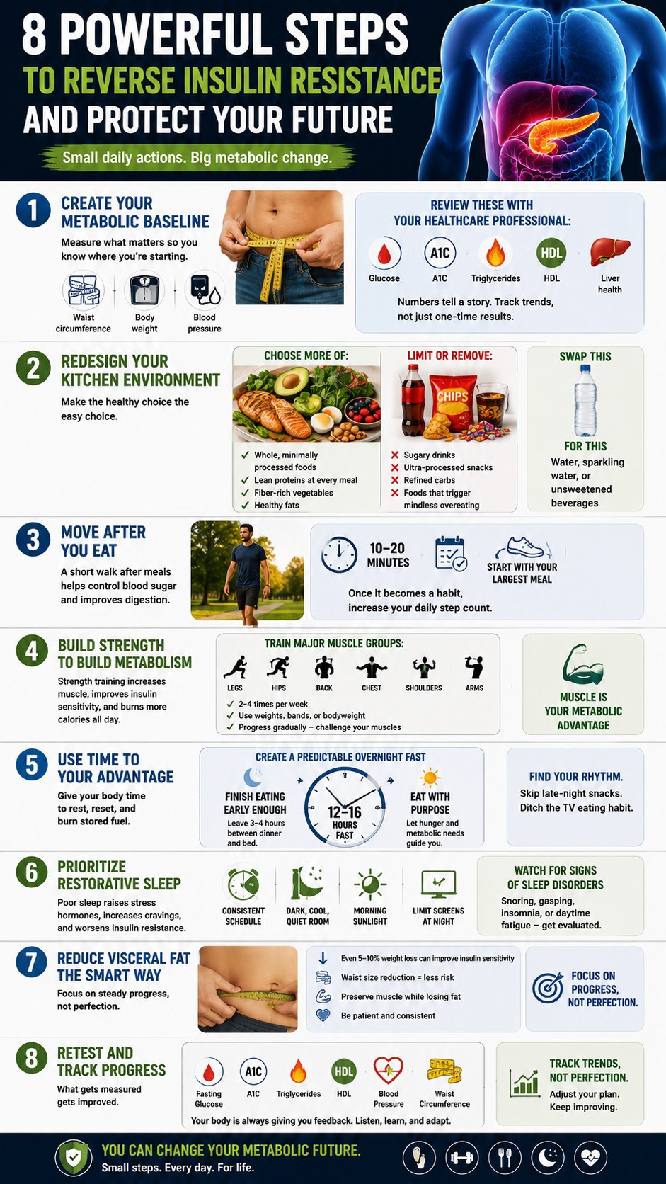 8 Powerful Steps to Reverse Insulin Resistance