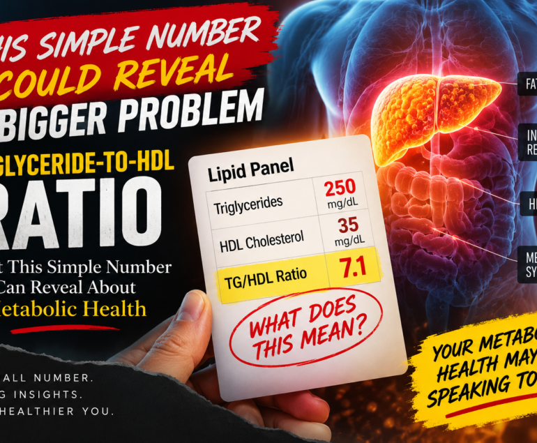 Triglyceride Ratio Metabolic Health Revealed