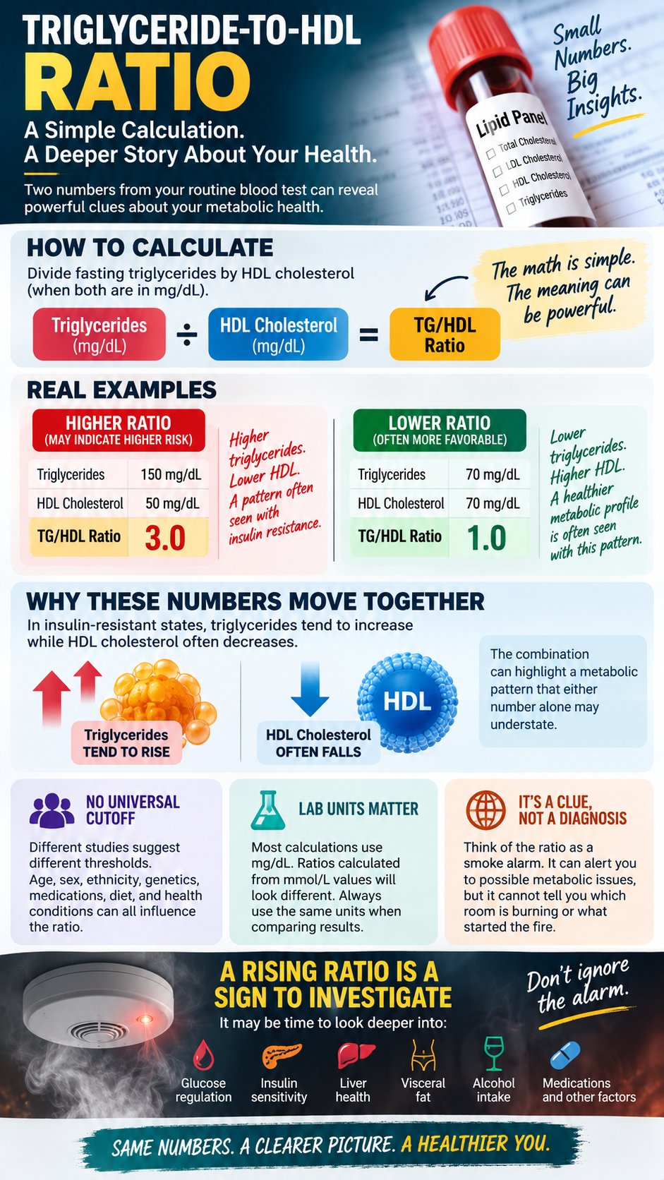 Triglyceride-to-HDL Ratio Explained