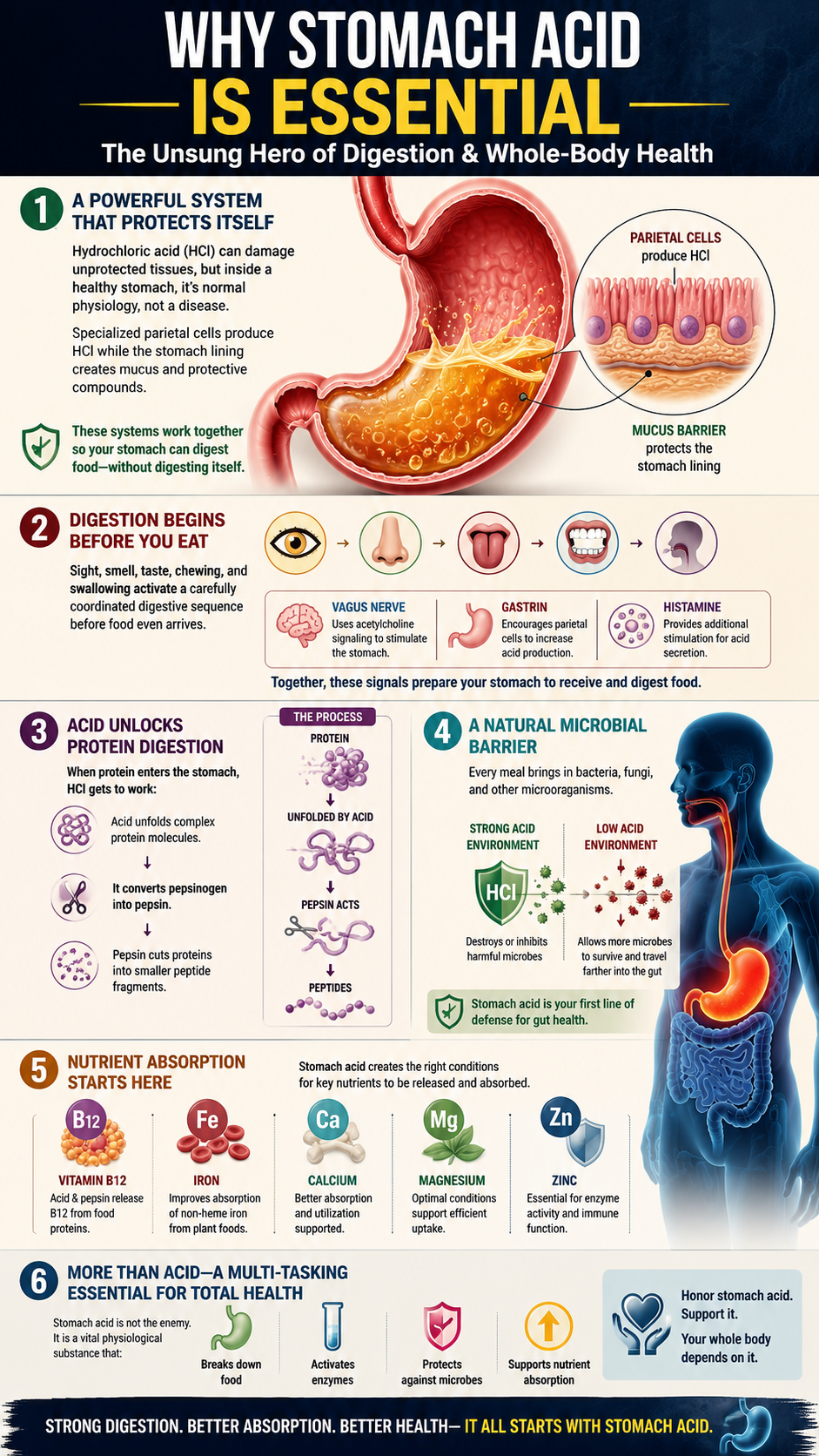 Why Stomach Acid Is Essential