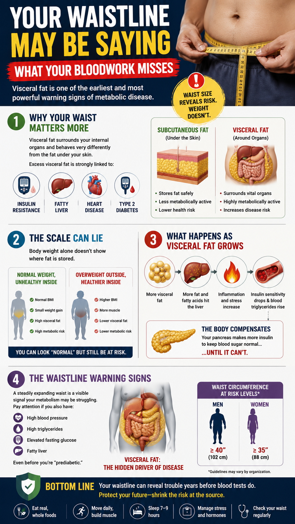 Your Waistline The Hidden Health Signal